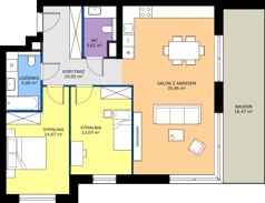 3 pokoje, apartament 82,43 m², parter, oferta nr A/0/3, Kopernika 71, Gdynia, Redłowo, ul. Mikołaja Kopernika
