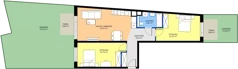 3 pokoje, mieszkanie 66,41 m², parter, oferta nr AA0008, Pilczycka Vita, Wrocław, Pilczyce-Kozanów-Popowice Północne, Pilczyce, ul. Pilczycka 195