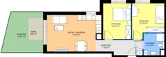 3 pokoje, mieszkanie 60,56 m², parter, oferta nr BA0007, Pilczycka Vita, Wrocław, Pilczyce-Kozanów-Popowice Północne, Pilczyce, ul. Pilczycka 195