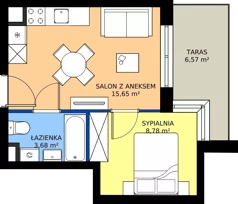 2 pokoje, mieszkanie 27,86 m², parter, oferta nr B.A.0.02, Głębocka Vita, Warszawa, Białołęka, Białołęka, Głębocka 84A