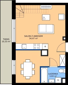 3 pokoje, apartament 70,13 m², piętro 5, oferta nr A/58, Królowej Jadwigi 51 - Etap I, Poznań, Wilda, Stare Miasto, Królowej Jadwigi 51