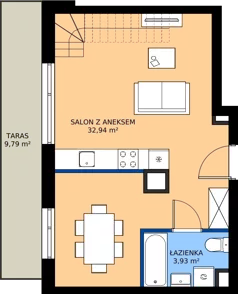 4 pokoje, mieszkanie 67,07 m², piętro 5, oferta nr A/59, Królowej Jadwigi 51 - Etap I, Poznań, Wilda, Stare Miasto, Królowej Jadwigi 51