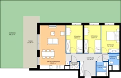 4 pokoje, apartament 82,52 m², parter, oferta nr B/05, Królowej Jadwigi 51 - Etap I, Poznań, Wilda, Stare Miasto, Królowej Jadwigi 51