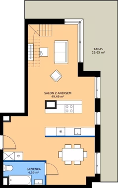 4 pokoje, apartament 95,15 m², piętro 5, oferta nr B/41, Królowej Jadwigi 51 - Etap I, Poznań, Wilda, Stare Miasto, Królowej Jadwigi 51