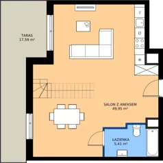 4 pokoje, mieszkanie 100,10 m², piętro 5, oferta nr D/38, Królowej Jadwigi 51 - Etap II, Poznań, Wilda, Stare Miasto, Królowej Jadwigi 51