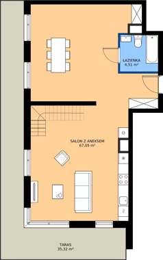 5 pokoi, apartament 120,89 m², piętro 5, oferta nr D/40, Królowej Jadwigi 51 - Etap II, Poznań, Wilda, Stare Miasto, Królowej Jadwigi 51