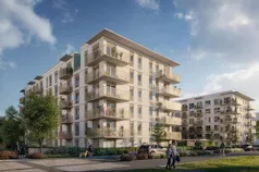 3 pokoje, mieszkanie 54,83 m², parter, oferta nr M2/2/0/02, Przy Parku Vita, Wrocław, Tarnogaj, Krzyki, ul. Międzyleska 2