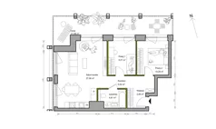 3 pokoje, mieszkanie 60,37 m², piętro 3, oferta nr A.018, Bracka Vita, Katowice, Dąb, Dąb, ul. Bracka 20