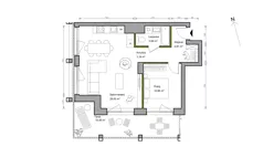 2 pokoje, mieszkanie 51,99 m², piętro 4, oferta nr A.024, Bracka Vita, Katowice, Dąb, Dąb, ul. Bracka 20