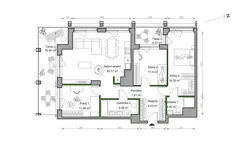 4 pokoje, mieszkanie 92,92 m², piętro 9, oferta nr A.073, Bracka Vita, Katowice, Dąb, Dąb, ul. Bracka 20