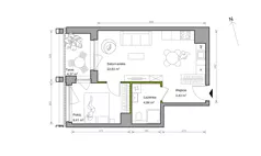 2 pokoje, mieszkanie 40,31 m², piętro 9, oferta nr A.075, Bracka Vita, Katowice, Dąb, Dąb, ul. Bracka 20