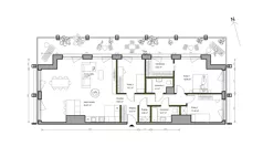 4 pokoje, mieszkanie 118,27 m², piętro 15, oferta nr A.124, Bracka Vita, Katowice, Dąb, Dąb, ul. Bracka 20