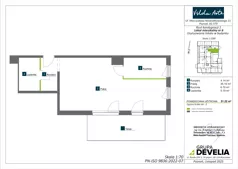 1 pokój, mieszkanie 51,22 m², piętro 1, oferta nr AA0106, Vilda Arte, Poznań, Wilda, Wilda, Mieczysława Niedziałkowskiego 11