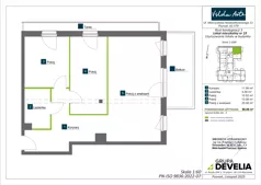 3 pokoje, mieszkanie 66,08 m², piętro 2, oferta nr AA0207, Vilda Arte, Poznań, Wilda, Wilda, Mieczysława Niedziałkowskiego 11
