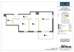 3 pokoje, mieszkanie 55,06 m², piętro 2, oferta nr AA0208, Vilda Arte, Poznań, Wilda, Wilda, Mieczysława Niedziałkowskiego 11