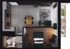 2 pokoje, mieszkanie 50,39 m², piętro 1, oferta nr CP/R7/24, Centralpark, Gdańsk, Piecki-Migowo, Morena, ul. Franciszka Rakoczego