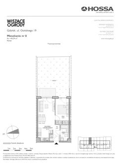 2 pokoje, mieszkanie 40,29 m², parter, oferta nr WO/O19/8, Wiszące Ogrody, Gdańsk, Jasień, Kiełpinek, ul. Przytulna