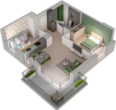 3 pokoje, mieszkanie 51,68 m², piętro 1, oferta nr CCW/S26/9, Centrum Chwarzno - Wiczlino , Gdynia, Chwarzno-Wiczlino, ul. Fregatowa