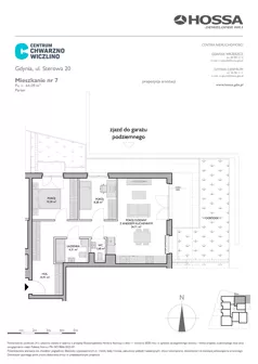 3 pokoje, mieszkanie 64,09 m², piętro 1, oferta nr CCW/S18/16, Centrum Chwarzno - Wiczlino, Gdynia, Chwarzno-Wiczlino, ul. Fregatowa