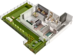 3 pokoje, mieszkanie 64,09 m², piętro 1, oferta nr CCW/S18/16, Centrum Chwarzno - Wiczlino , Gdynia, Chwarzno-Wiczlino, ul. Fregatowa