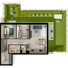 3 pokoje, mieszkanie 64,09 m², piętro 1, oferta nr CCW/S18/16, Centrum Chwarzno - Wiczlino, Gdynia, Chwarzno-Wiczlino, ul. Fregatowa
