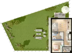 3 pokoje, mieszkanie 57,64 m², piętro 2, oferta nr WW/B4/31, Welocity Wiczlino, Gdynia, Chwarzno-Wiczlino, ul. Jana Kazimierza