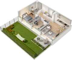 3 pokoje, mieszkanie 53,90 m², piętro 1, oferta nr WW/JK12/13, Welocity Wiczlino, Gdynia, Chwarzno-Wiczlino, ul. Jana Kazimierza