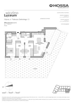 4 pokoje, mieszkanie 70,99 m², piętro 1, oferta nr WL/Z11/15, Wiczlino Lyceum, Gdynia, Chwarzno-Wiczlino, Wiczlino, ul. Danusi 31
