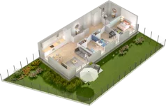 4 pokoje, mieszkanie 75,10 m², parter, oferta nr WW/B5/2, Welocity Wiczlino, Gdynia, Chwarzno-Wiczlino, ul. Jana Kazimierza