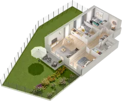 4 pokoje, mieszkanie 73,46 m², piętro 1, oferta nr WW/B5/21, Welocity Wiczlino, Gdynia, Chwarzno-Wiczlino, ul. Jana Kazimierza