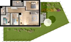4 pokoje, mieszkanie 73,46 m², piętro 1, oferta nr WW/B5/21, Welocity Wiczlino, Gdynia, Chwarzno-Wiczlino, ul. Jana Kazimierza