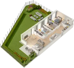 4 pokoje, mieszkanie 73,46 m², piętro 2, oferta nr WW/B5/33, Welocity Wiczlino, Gdynia, Chwarzno-Wiczlino, ul. Jana Kazimierza