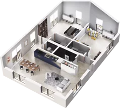 Dom i rezydencja 88,66 m², oferta nr Kormorana 41, Domy Rybackie, Hel, ul. Kormorana 15