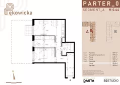 3 pokoje, mieszkanie 55,48 m², parter, oferta nr A.0.44, Pękowicka, Kraków, Prądnik Biały, ul. Pękowicka