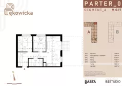 3 pokoje, mieszkanie 52,21 m², parter, oferta nr A.0.17, Pękowicka, Kraków, Prądnik Biały, ul. Pękowicka