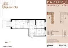 3 pokoje, mieszkanie 49,97 m², parter, oferta nr A.0.04, Pękowicka, Kraków, Prądnik Biały, ul. Pękowicka
