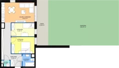 3 pokoje, mieszkanie 59,29 m², piętro 1, oferta nr B.M10, Paderewskiego 29, Katowice, Osiedle Paderewskiego-Muchowiec, Dolina Trzech Stawów, ul. Ignacego Paderewskiego 29