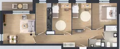4 pokoje, mieszkanie 74,42 m², piętro 3, oferta nr R7.8, SIEDLCE, Rytla, Siedlce, ul. Aleksandra Rytla