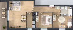3 pokoje, mieszkanie 65,46 m², parter, oferta nr R9.1, SIEDLCE, Rytla, Siedlce, ul. Aleksandra Rytla