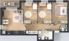 4 pokoje, mieszkanie 70,61 m², piętro 2, oferta nr R9.11, SIEDLCE, Rytla, Siedlce, ul. Aleksandra Rytla