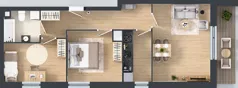3 pokoje, mieszkanie 61,41 m², piętro 2, oferta nr R9.14, SIEDLCE, Rytla, Siedlce, ul. Aleksandra Rytla