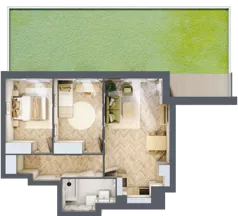 3 pokoje, mieszkanie 54,72 m², parter, oferta nr R9.4, SIEDLCE, Rytla, Siedlce, ul. Aleksandra Rytla