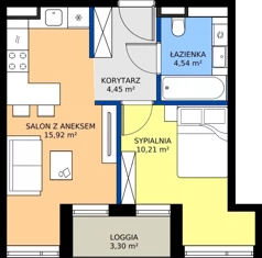 2 pokoje, mieszkanie 35,12 m², parter, oferta nr G7.31, Geometryczna 7, Warszawa, Białołęka, Grodzisk, ul. Geometryczna 7
