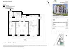 4 pokoje, mieszkanie 87,96 m², parter, oferta nr 5, Apartamenty Radzikowskiego, Kraków, Prądnik Biały, Azory, ul. Radzikowskiego