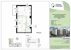 3 pokoje, mieszkanie 61,79 m², piętro 1, oferta nr 9, Zielone Południe , Radom, Południe, ul. Boczna