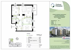 4 pokoje, mieszkanie 79,59 m², piętro 1, oferta nr 10, Zielone Południe , Radom, Południe, ul. Boczna