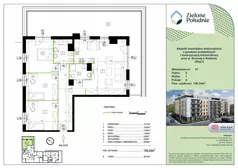 4 pokoje, mieszkanie 106,34 m², piętro 5, oferta nr 41, Zielone Południe , Radom, Południe, ul. Boczna