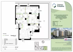 4 pokoje, mieszkanie 95,19 m², piętro 5, oferta nr 71, Zielone Południe , Radom, Południe, ul. Boczna