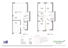 Dom 143,01 m², oferta nr 35A2, Malachitowe Wzgórza etap IV, Gdańsk, Kokoszki, ul. Malachitowa