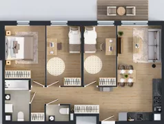 4 pokoje, mieszkanie 70,85 m², piętro 4, oferta nr B.4.103, Jabłonova Bud. B, Piaseczno, ul. Jabłoniowa